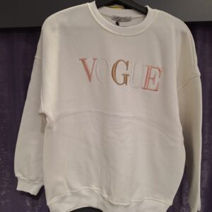 BEYAZ VOGUE ŞARDONLU SWEAT - Görsel 6