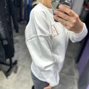 BEYAZ VOGUE ŞARDONLU SWEAT - Görsel 4