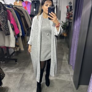AÇIK GRİ UZUN HIRKA