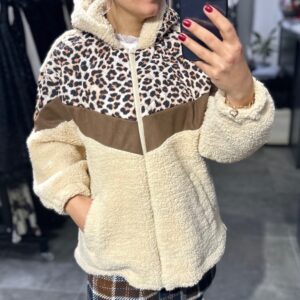 LEOPAR DETAY PELUŞ MONT - Görsel 4