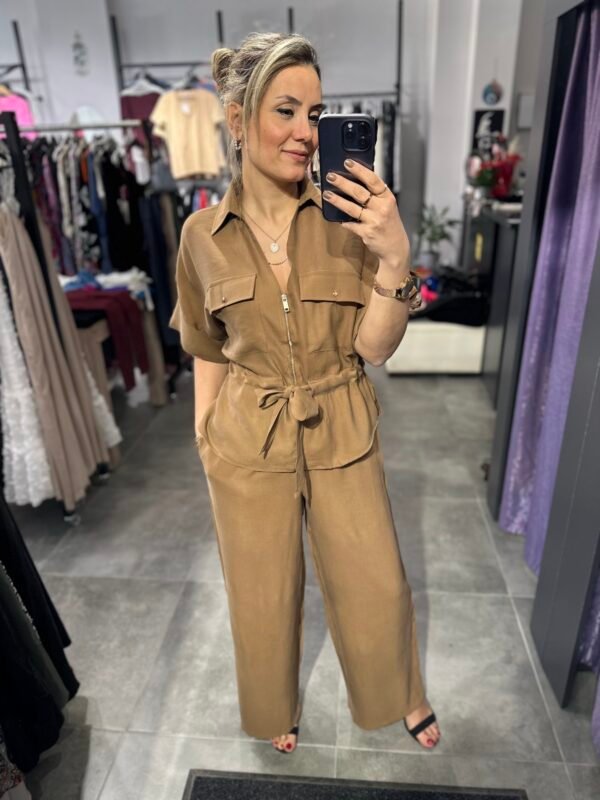 TABA BEL BÜZGÜLÜ CEKET PNT TAKIM - Görsel 7