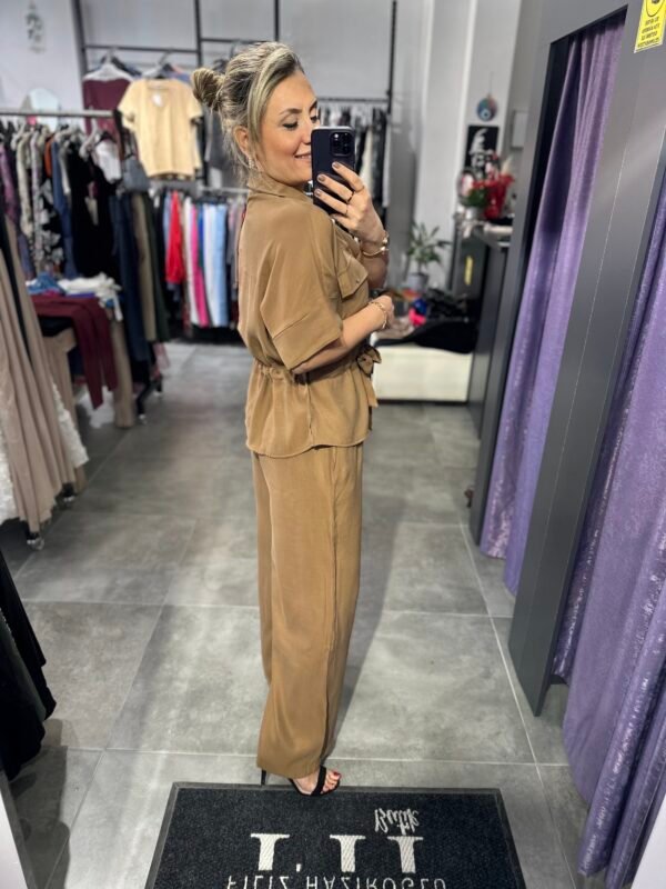 TABA BEL BÜZGÜLÜ CEKET PNT TAKIM - Görsel 5