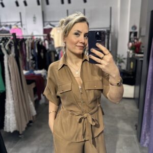 TABA BEL BÜZGÜLÜ CEKET PNT TAKIM - Görsel 3