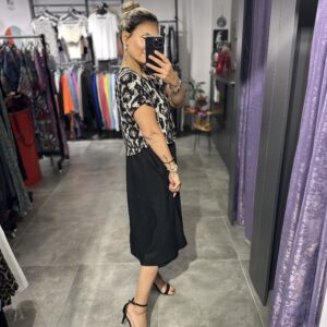 LEOPAR BLUZLU ELBİSE - Görsel 5