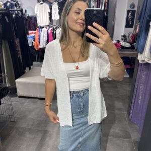 BEYAZ TRİKO HIRKA