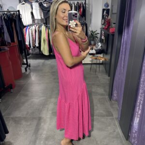 Alternative view of PEMBE ASKILI ELBİSE