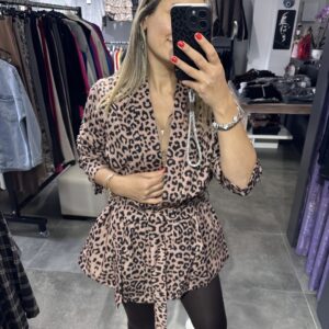 LEOPAR ŞALYAKA CEKET - Görsel 4