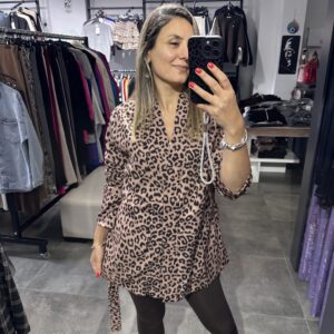 LEOPAR ŞALYAKA CEKET - Görsel 6