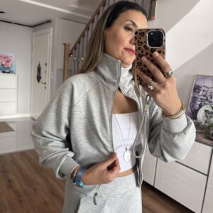 GRİ SWEAT EŞOFMAN TAKIM - Görsel 6