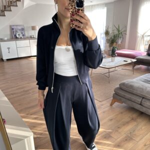 LACİVERT SWEAT EŞOFMAN TAKIM - Görsel 7