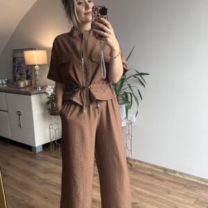 TARÇIN RENK PANTOLON CEKET TAKIM - Görsel 3