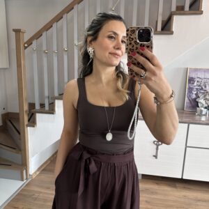 KAHVE KARE YAKA BÜSTİYER - Görsel 4
