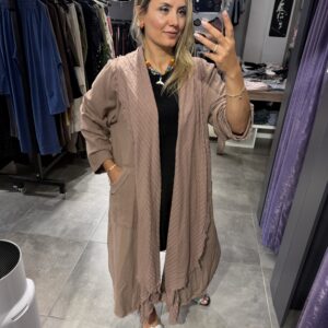 İTALYAN KAFTAN KAHVE - Görsel 4