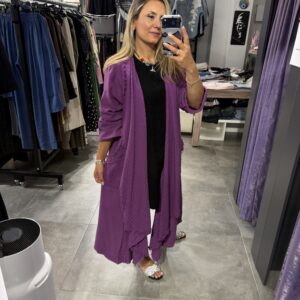 İTALYAN KAFTAN MOR - Görsel 7