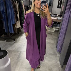 İTALYAN KAFTAN MOR - Görsel 6