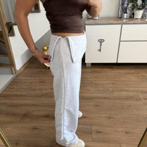 GRİ ÜÇ İPLİK PANTOLON