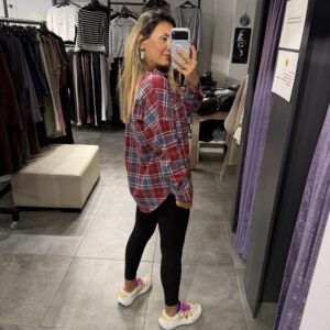 BORDO EKOSELİ GÖMLEK - Görsel 3